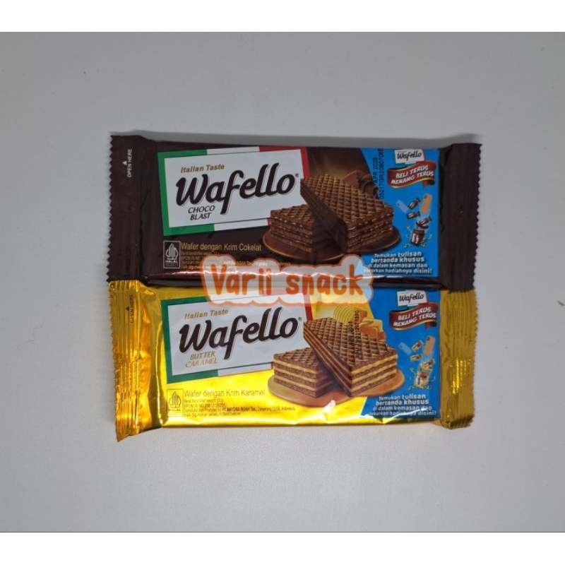 

Wafello Italian Taste Choco / Karamel 17 g 1 pak 10 pcs