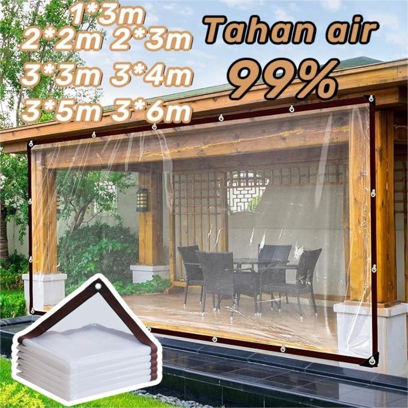 CABAGESTORE_ TERPAL PLASTIK BENING /PLASTIK UV GREEN HOUSE /TEBAL PLASTIK BENING TRANSPARAN /TERPAL