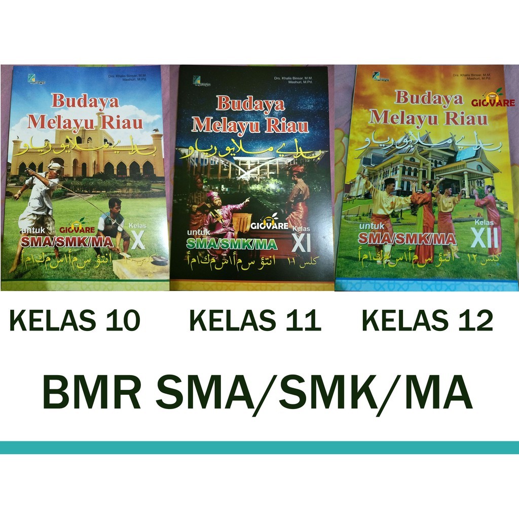 Buku BMR Budaya Melayu Riau SMA / SMK / MA KELAS 10 11 12 INPRASA