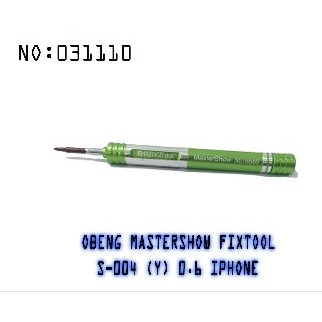OBENG IPHONE Y BINTANG 3 FIXTOOL MASTERSHOW S-004 0.6