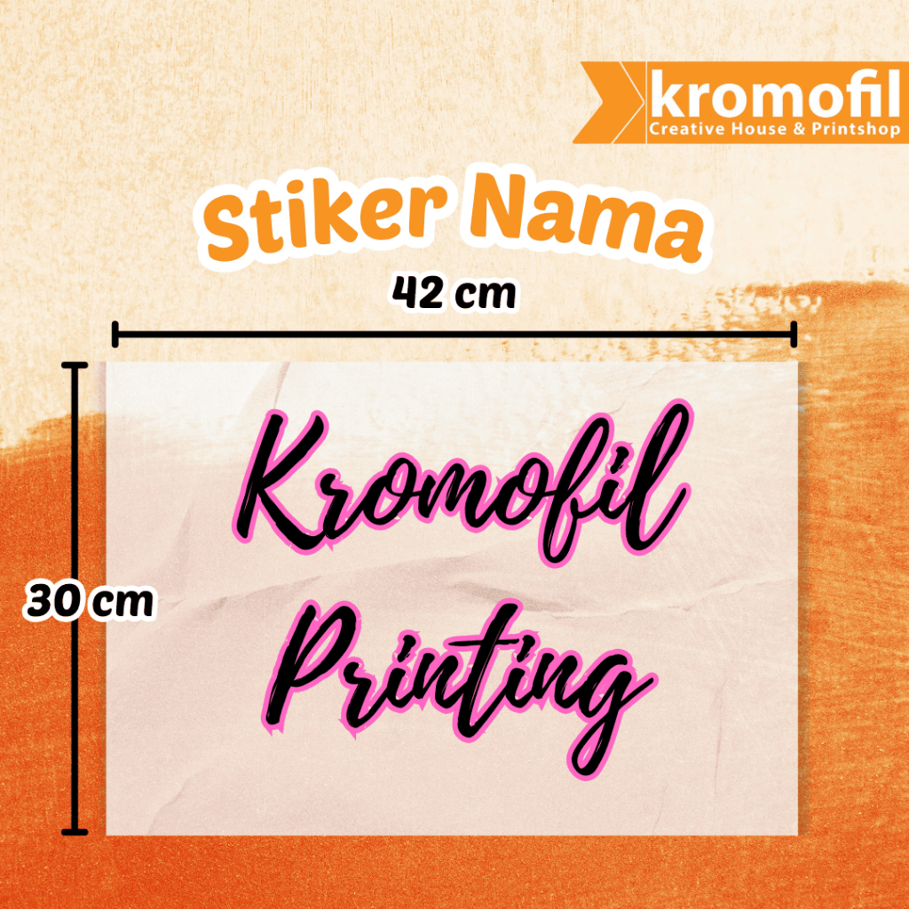 

Sticker Laser Paper Custom 2 Kata Bahan Kertas Dekorasi DIY Lamaran Akad Nikah Tunangan Aqiqah Ultah