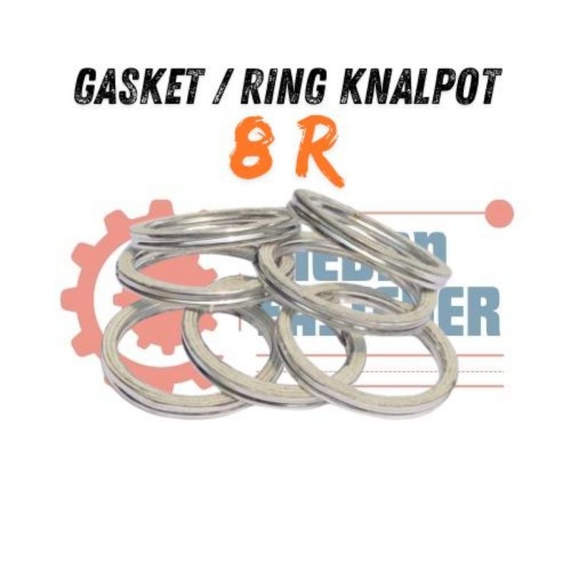 Packing Paking GASKET Ring Knalpot 8R Rx King Ninja asbes spiral