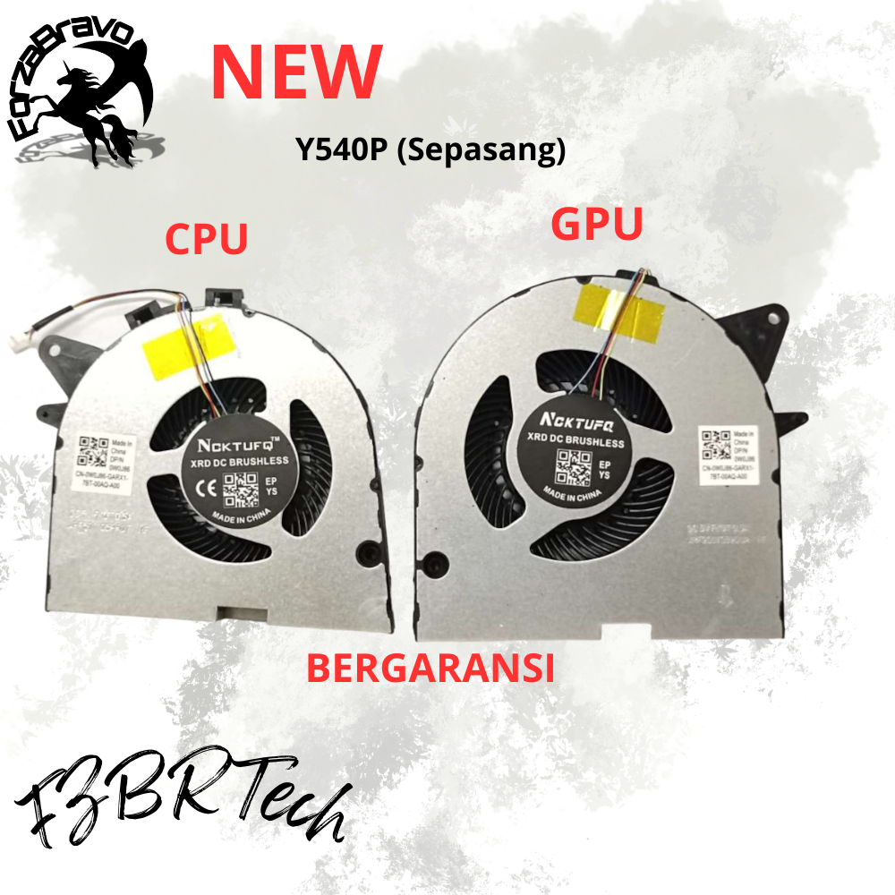 FAN KIPAS LAPTOP ORI 81LE Y7000P Y530P Y540P Y545 2018 GPU + CPU