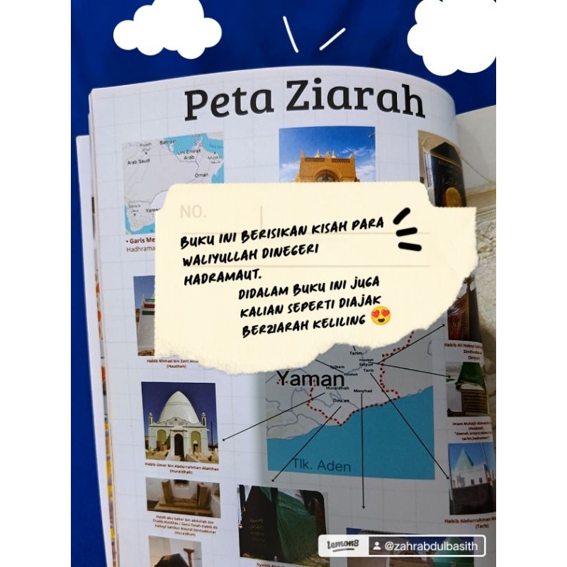 menara hati/ buku tarim/ buku hadramaut