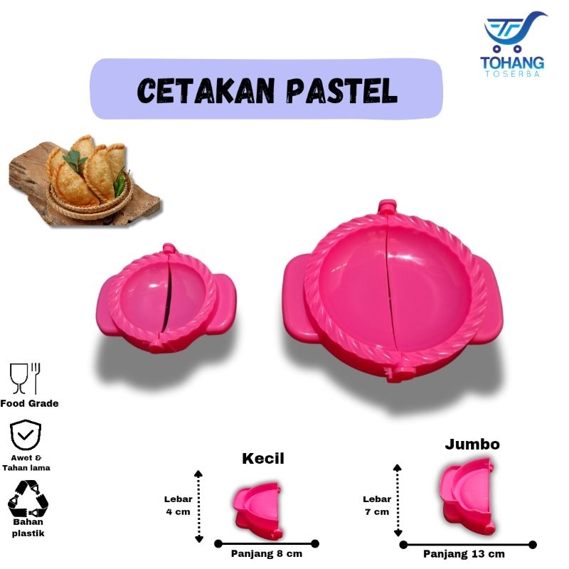 Cetakan pastel ukuran kecil besar , cetakan pangsit , cetakan cireng isi besar