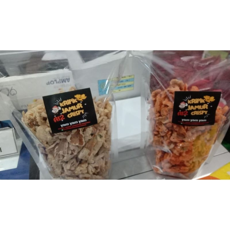 

Keripik Jamur Crispy Jamur Tiram Crispy