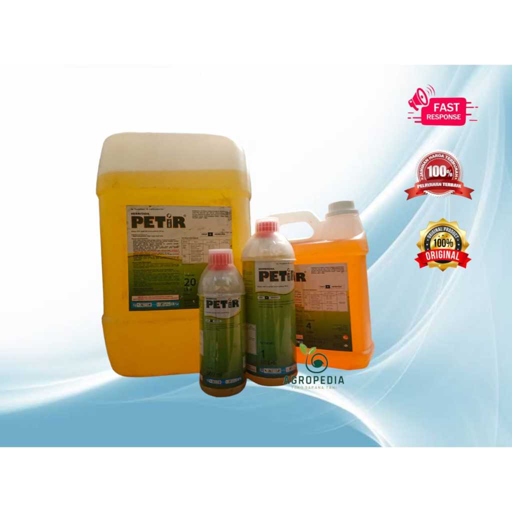 HERBISIDA RACUN RUMPUT MERK PETIR 480 SL - 500 ml