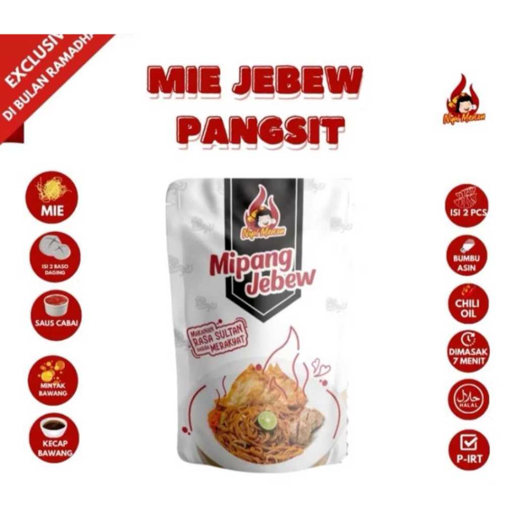 

MIE JEBEW PANGSIT NYAI MERCON MIE PANGSIT JEBEW