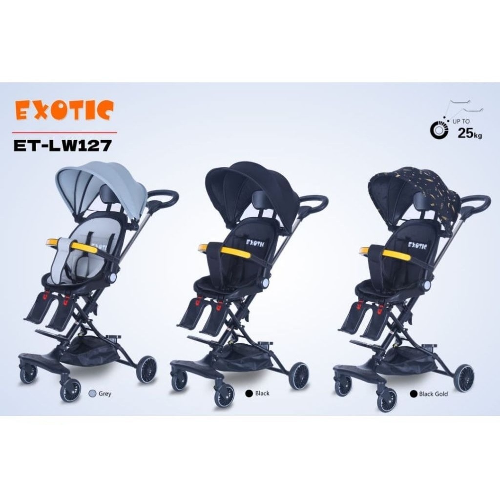Exotic Magic Stroller Baby LW 127 / Exotic Kereta Dorong Bayi