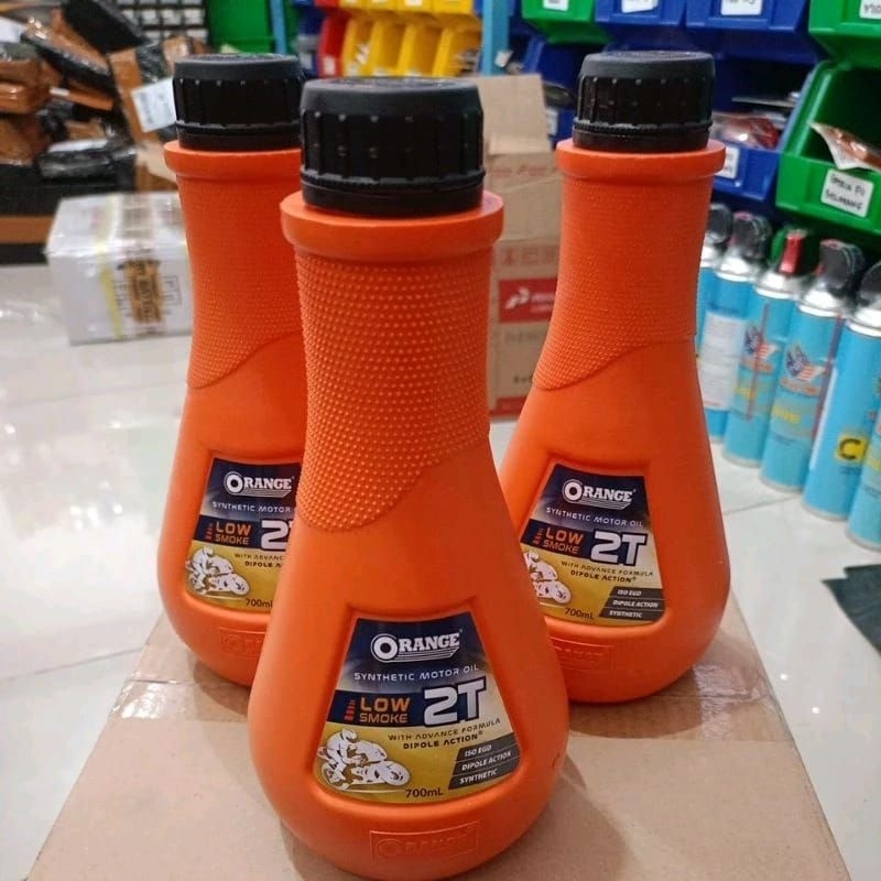 OLI SAMPING ORANGE 2T LOW SMOKE 700ML