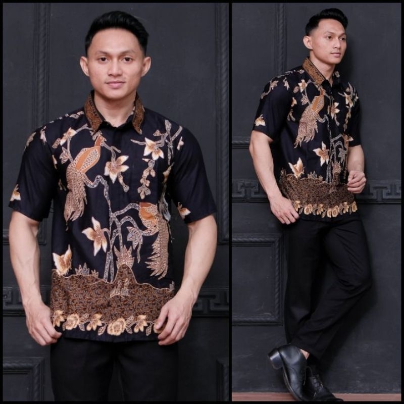 HEM BATIK PRIA MODERN/KEMEJA BATIK UNGGUL JAYA PREMIUM