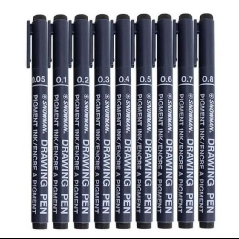 

PULPEN DRAWING PEN SNOWMAN
