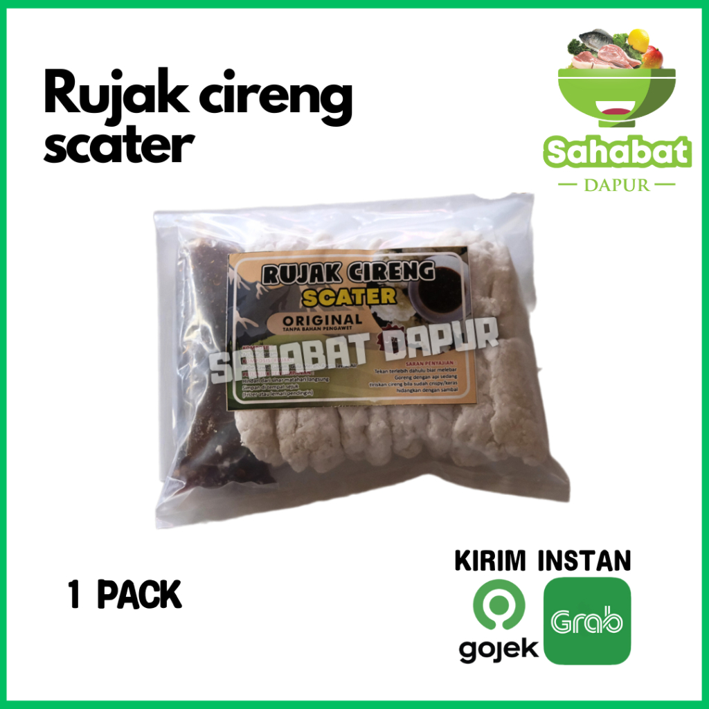 

Rujak Cireng 1Pack / Cireng Original / Cireng Sambal Rujak - Sahabatdapur