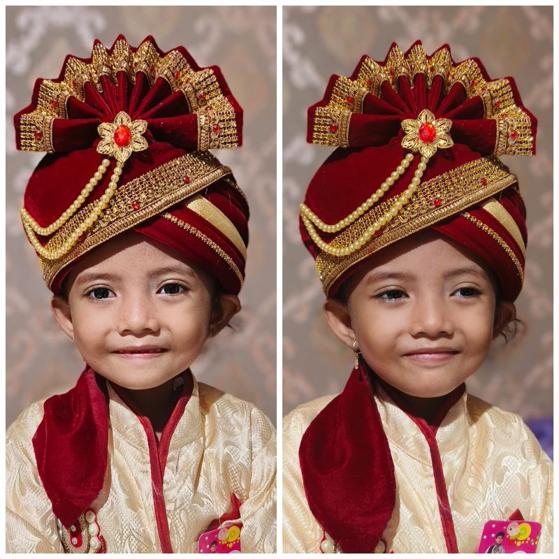 Topi india anak