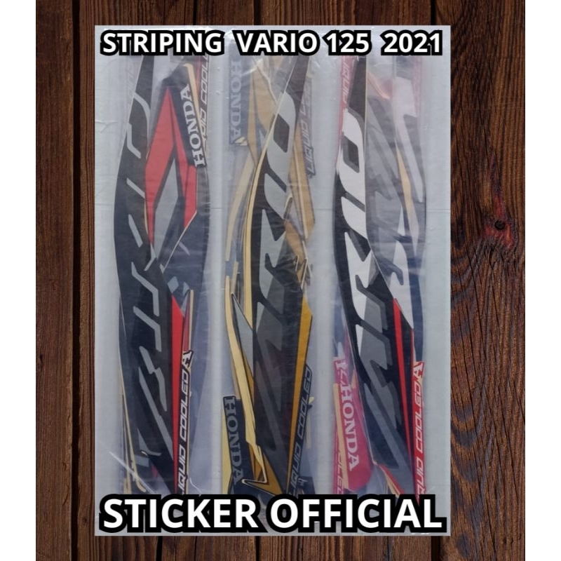 Striping Standar Motor Vario 125 2021