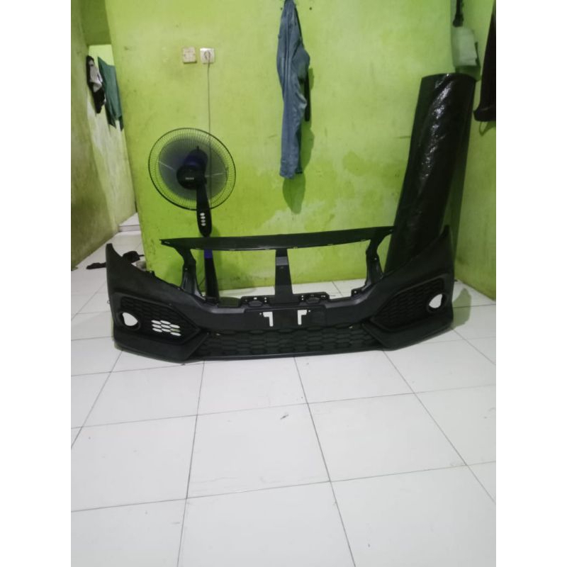 bemper depan honda civic turbo