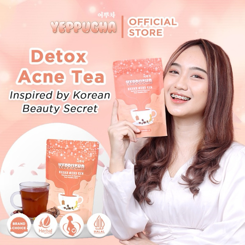 

DETOX ACNE TEA BY YEPPUCHA - Teh untuk mengatasi jerawat