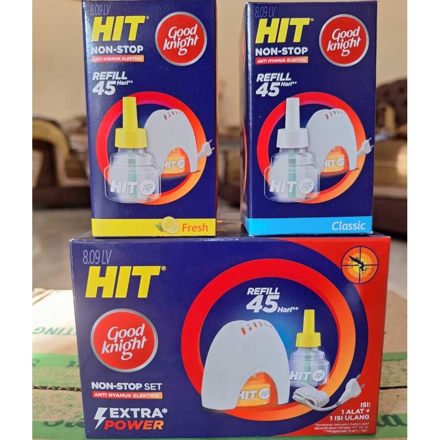 Extra promo Hit Non Stop Refill Isi Ulang Hit Elektrik  Alat Set Hit Elektrik