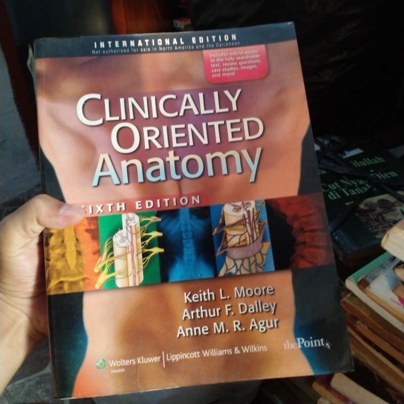 buku import healthy clinically oriented anatomy sixth edition original