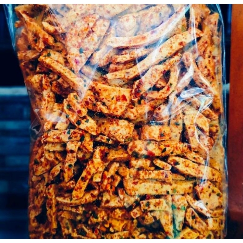 

basreng pedas daun jeruk 1kg