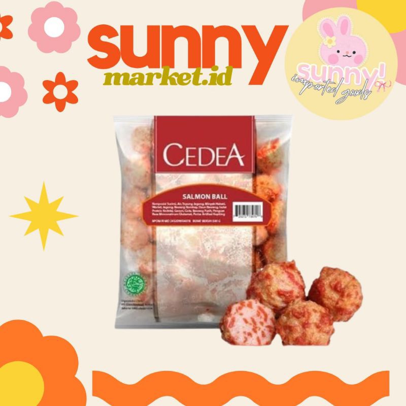 

SUNNYMARKET - CEDEA SALMON BALL BAKSO BASO SALMON 500 GR