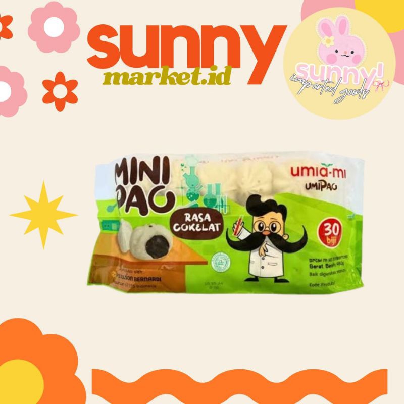 

SUNNYMARKET - UMIAMI UMI AMI MINIPAO UMIPAO MINI PAO COKLAT BAKPAO COKELAT ISI 30