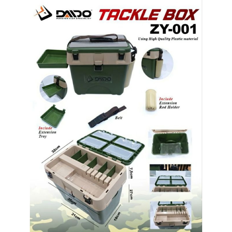 Tackle Box Pancing Daido ZY-001
