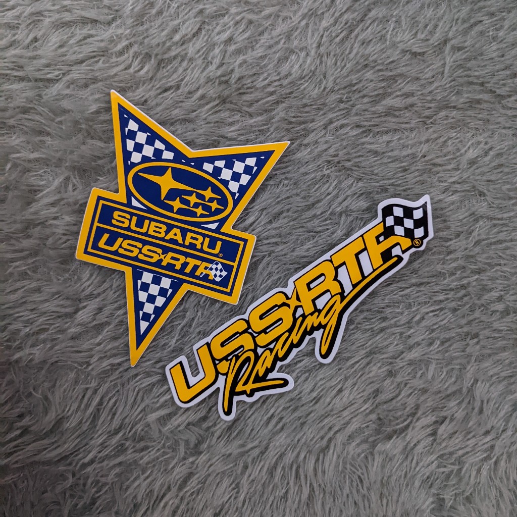 Stiker RAWTYPE RIOT X USS X SUBARU