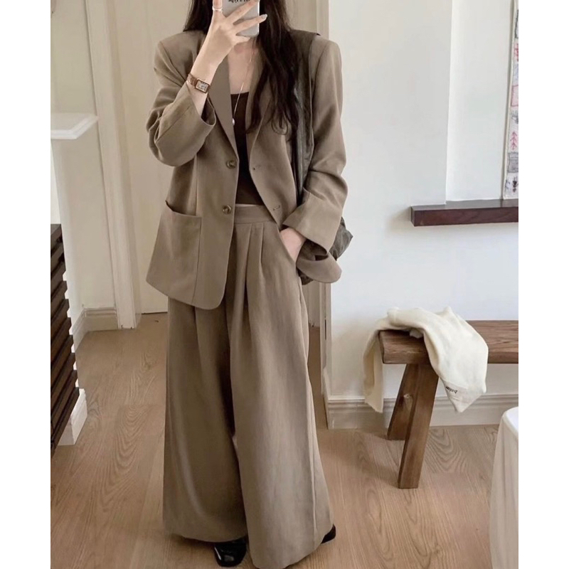 blazer set / set / blazer / office outfit / oversize blazer