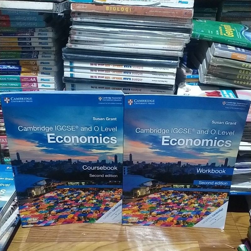 BUKU CAMBRIDGE IGCSE AND O LEVEL ECONOMICS COURSEBOOK,WORKBOOK SECOND EDITION
