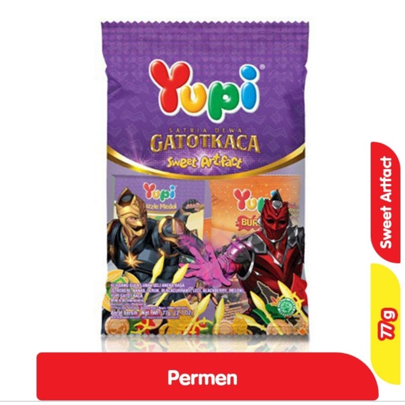 

Yupi Permen Gummy Sweet Artifact isi 77 gram