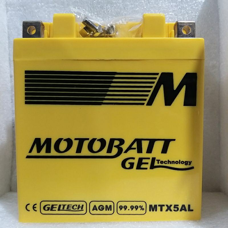 Aki Motor Motobatt Smash/New,Titan,Shogun R,Tornado GS/GX 100%ori Universal.