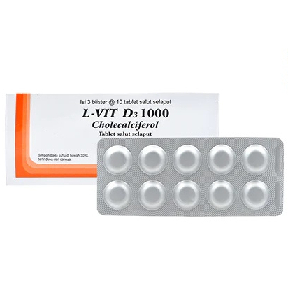L-Vit D3 1000 IU - Vitamin D3 1000 IU - L Vit D3