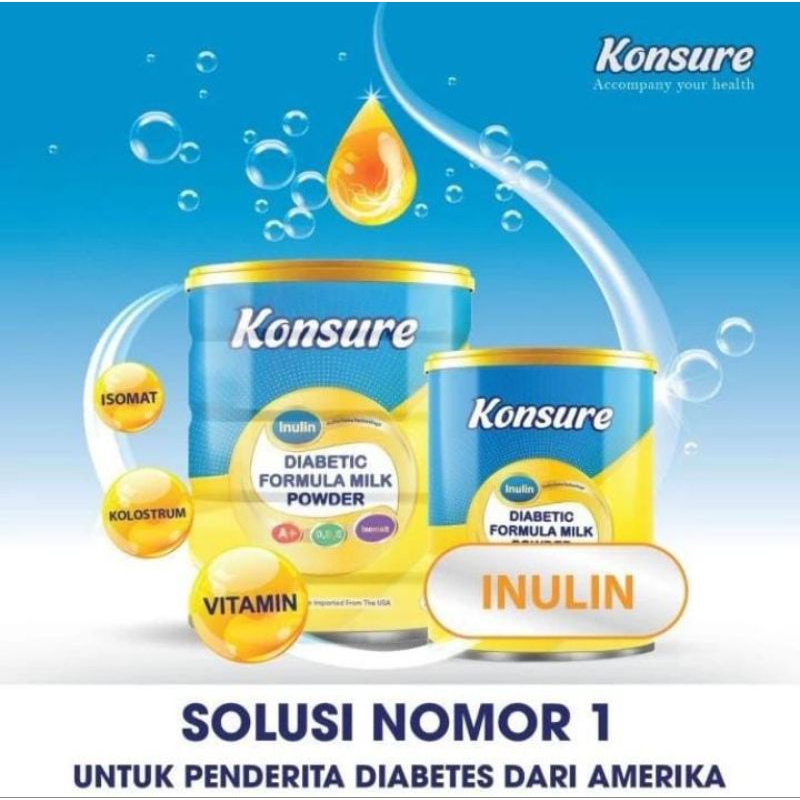 

Konsure Milk Powder Susu Diabetes Kencing Manis Original Import