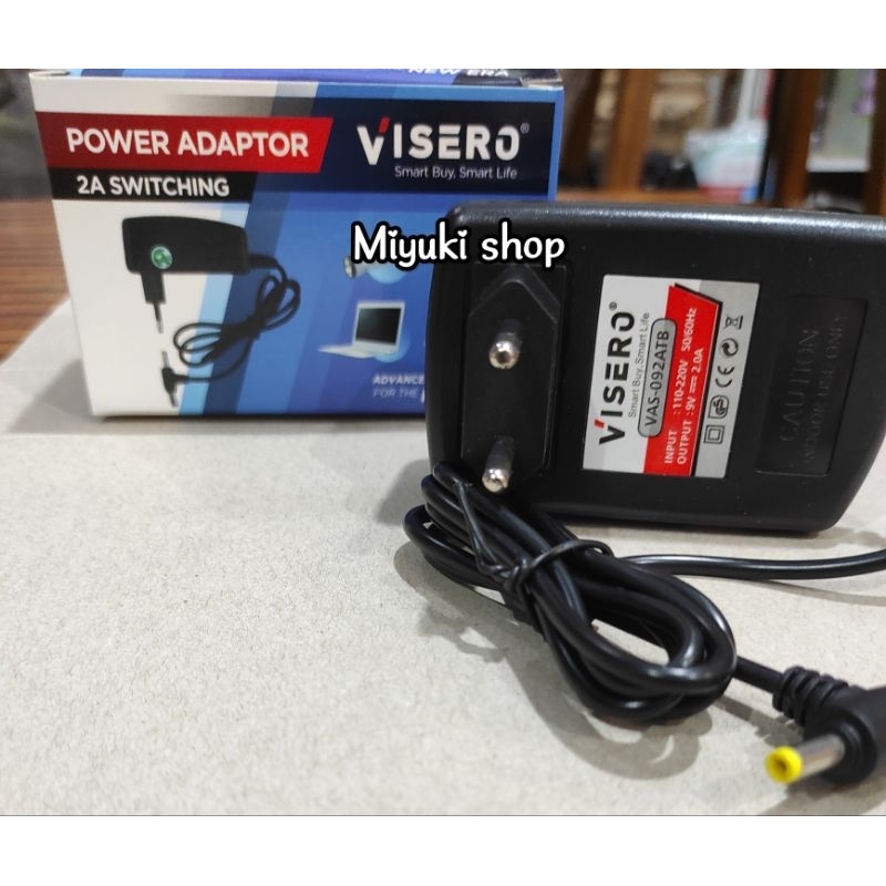 Adaptor 9V 2A .. Adaptor 9Volt - 2Ampere