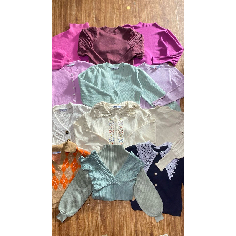 RAJUT PREMIUM KNITWEAR | GRL Z*RA OL*P PLAY CDG | CARDIGAN SWEATER RAJUT