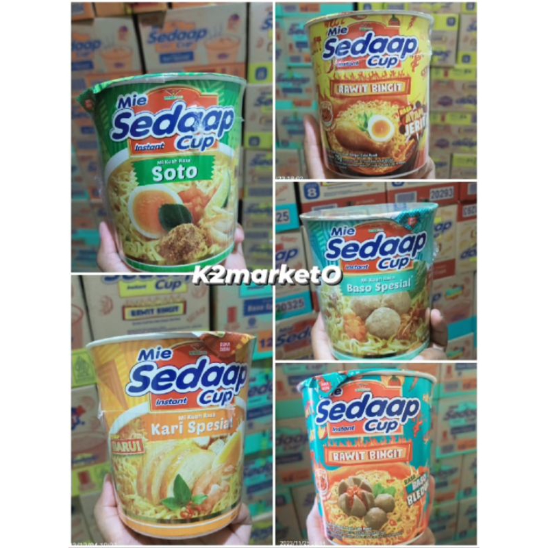 

MIE SEDAAP CUP_MIE SEDAAP CUP SOTO_MIE SEDAAP CUP KARI SPESIAL_MIE SEDAAP CUP KUAH