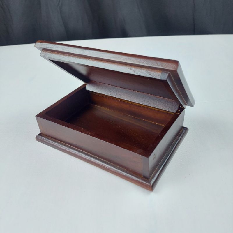 kotak perhiasan kayu jati jepara asli