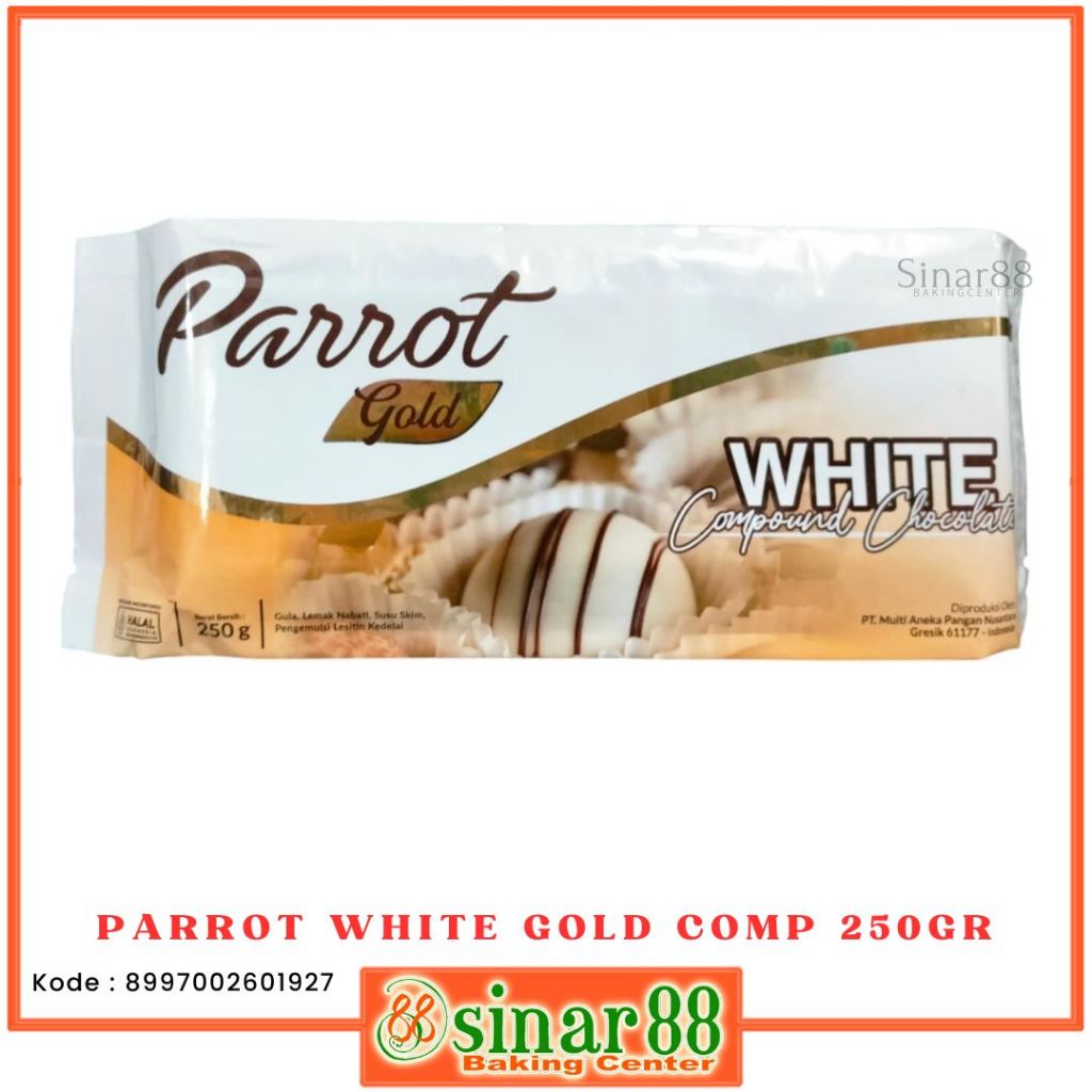 

PARROT WHITE GOLD COMP 250GR