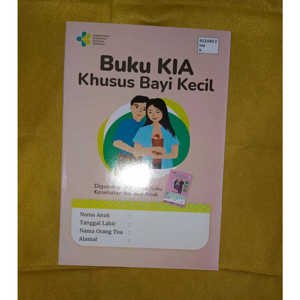 

Buku KIA khusus bayi kecil Terbaru 2024 cover art paper