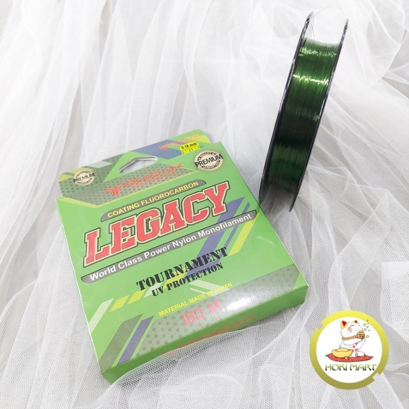 Senar Oncak LEGACY 150m sinking , coating Flurocarbon UV Protection, Super Soft