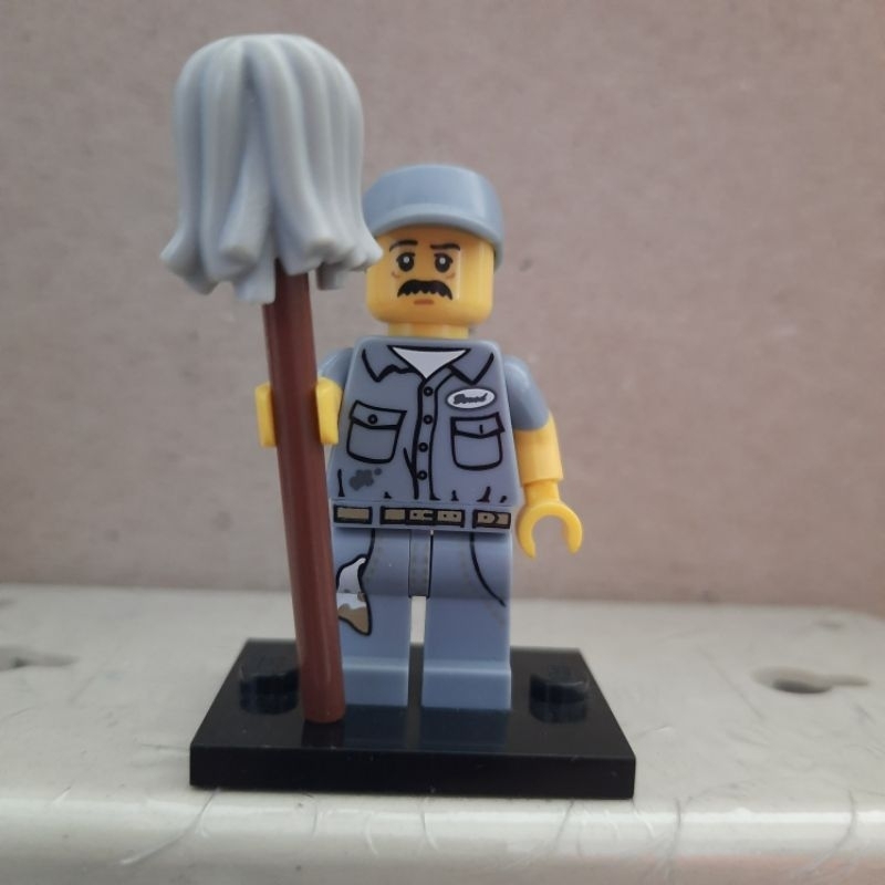 Minifigure Lego Original Janitor