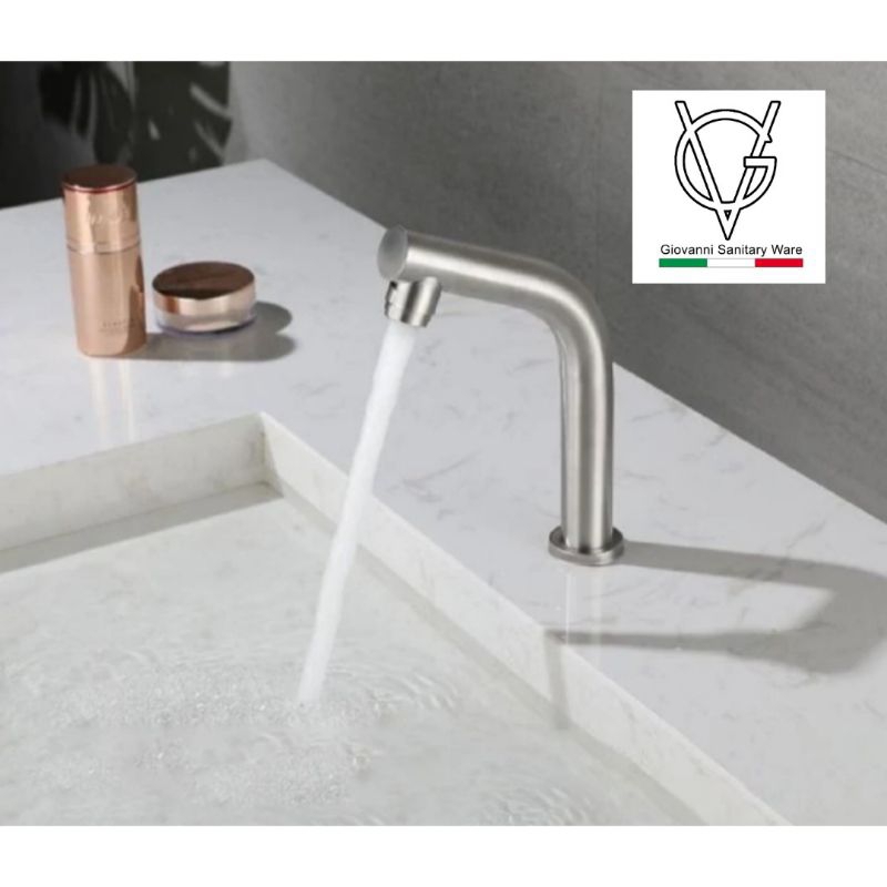 Kran wastafel wudhu otomatis stainless 304