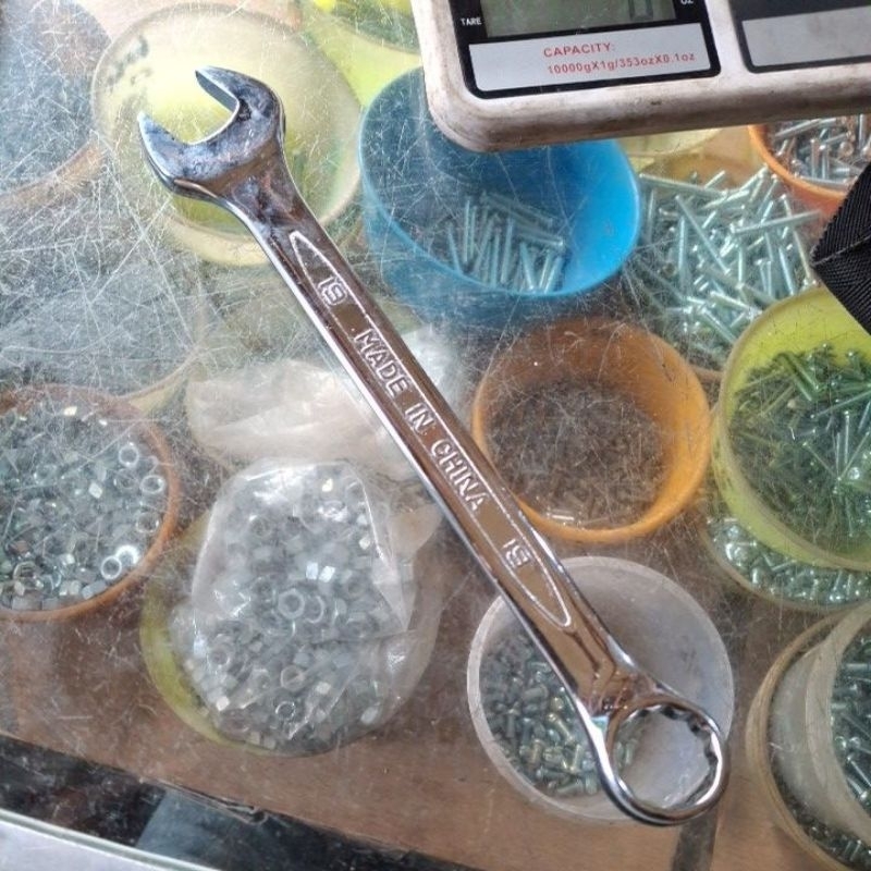 KUNCI RING PAS FUKUNG 19 MM / COMBINATION WRENCH