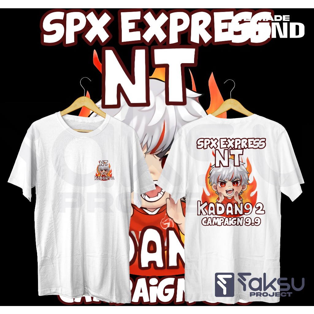 kaos spx capain 9.9 kaos spx express kaos shopee express desain 3