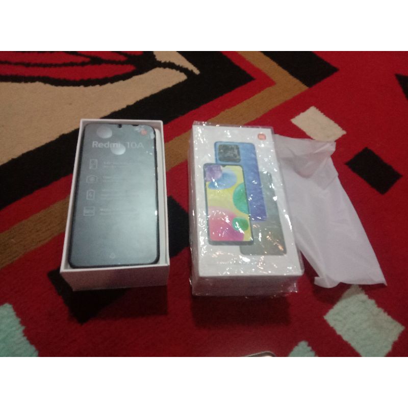 xiaomi redmi 10A ram 6gb internal 128gb fullset bonus hensed ya barang baru