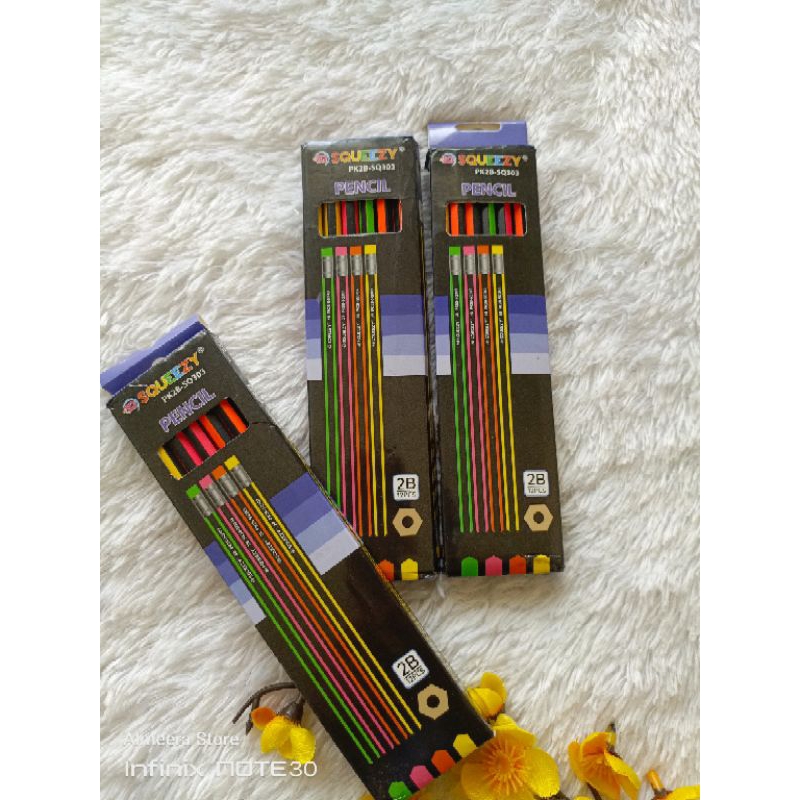 

Pencil Pensil 2B Squeezy / Pinsil 2B PK2B-SQ302