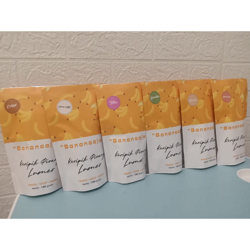 

Keripik Pisang Coklat Lumeerr Aneka Rasa