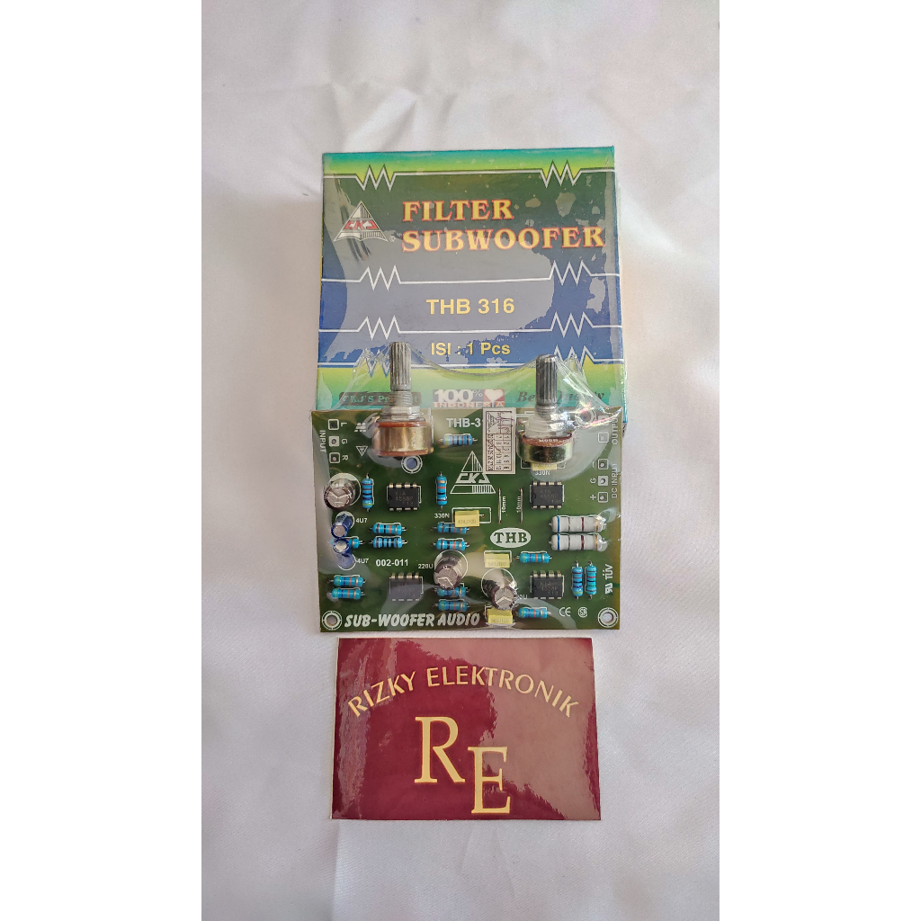 filter subwoofer thb 316