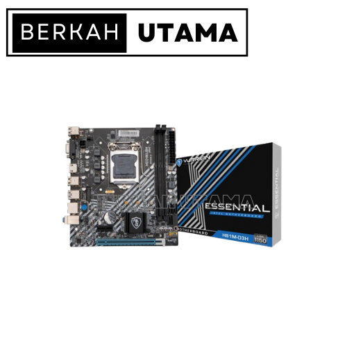 MOTHERBOARD VURRION H81M-D3H ESSENTIAL LGA 1150 | MOBO H81